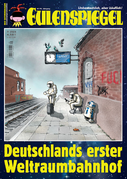 Das neue Heft ist da!
eulenspiegel-zeitschrift.de/2024/08/das-ne…