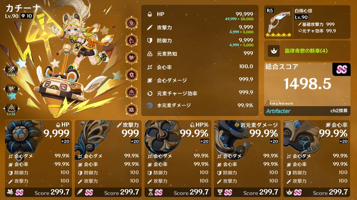 Genshin_Status's tweet photo. #カチーナ #原神
画像生成プレビュー（Artifacter版） https://t.co/PG6YsQc5hq