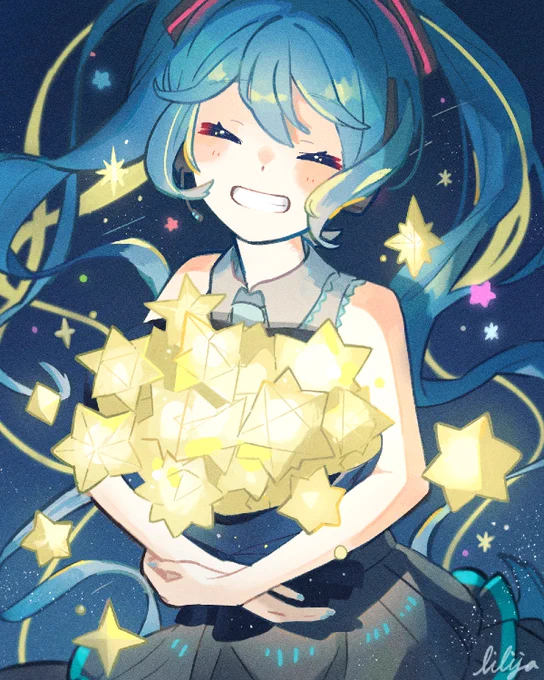 ✧✧✧ HATSUNE MIKU 17th ANNIVERSARY ✧✧✧  ミクさん17周年おめでとうこれからもすてきな歌声を聴かせてください #初音ミク誕生祭2024 #初音ミク