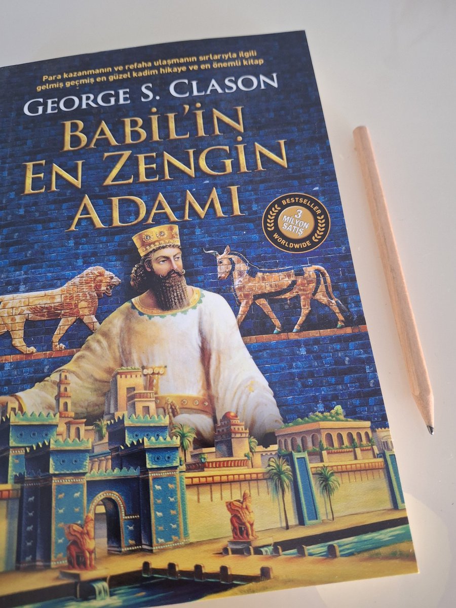 maliriyam's tweet photo. Sabah okumalarında bugün;
Babil'in En Zangin Adamı / George S. Clason
#read #market #stoks #investing https://t.co/2Hi2gD2TzV