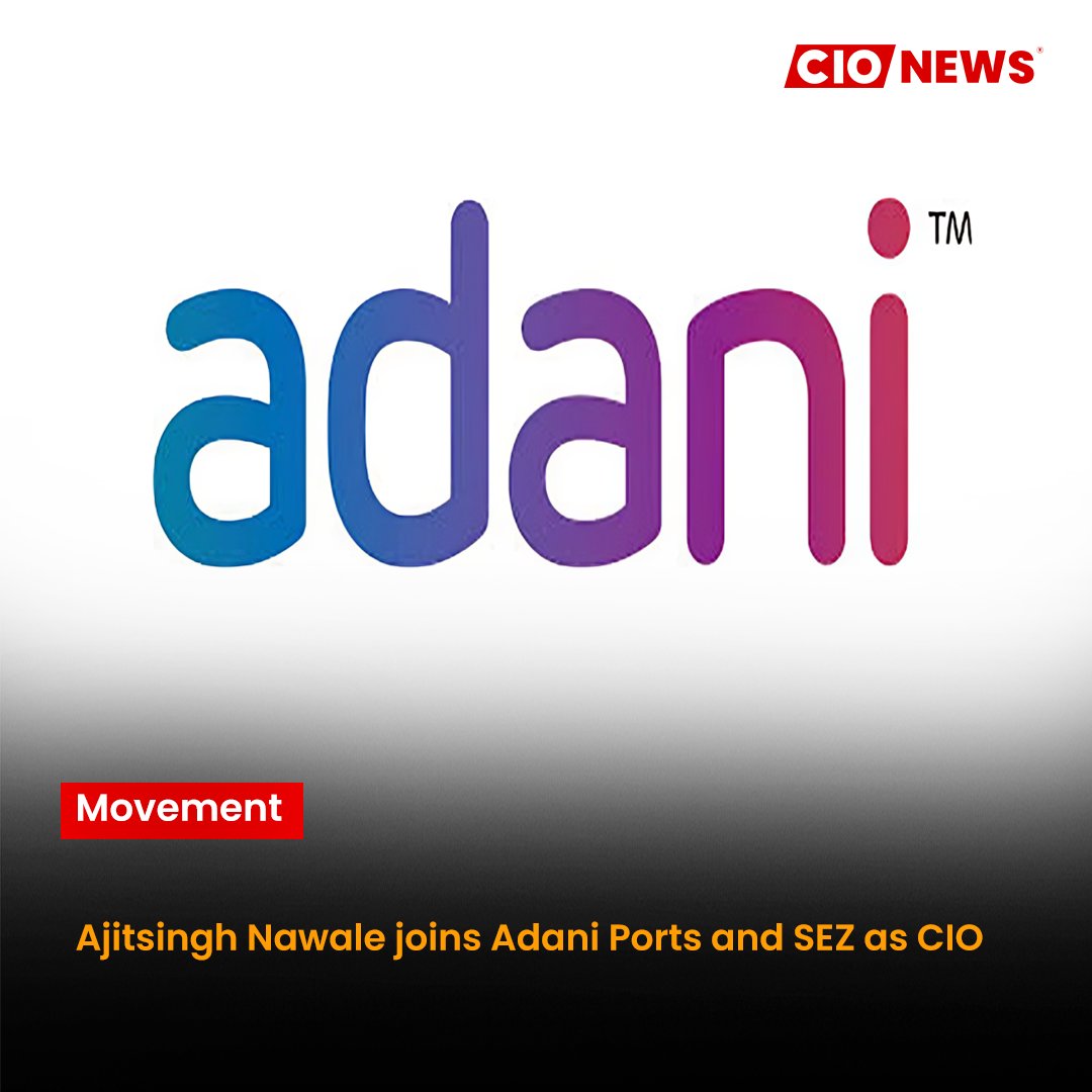 TheMainstream7's tweet photo. Ajitsingh Nawale joins Adani Ports and SEZ as CIO

To know more about it read our full article here:
https://t.co/tp2iBagsr0
.
.
#cionews #newsdesk #dailynews #trending #CIO #AjitsinghNawale #AdaniPorts #ExecutiveAppointment #DigitalTransformation #Leadership #PortTechnology https://t.co/i1RrziJEQX