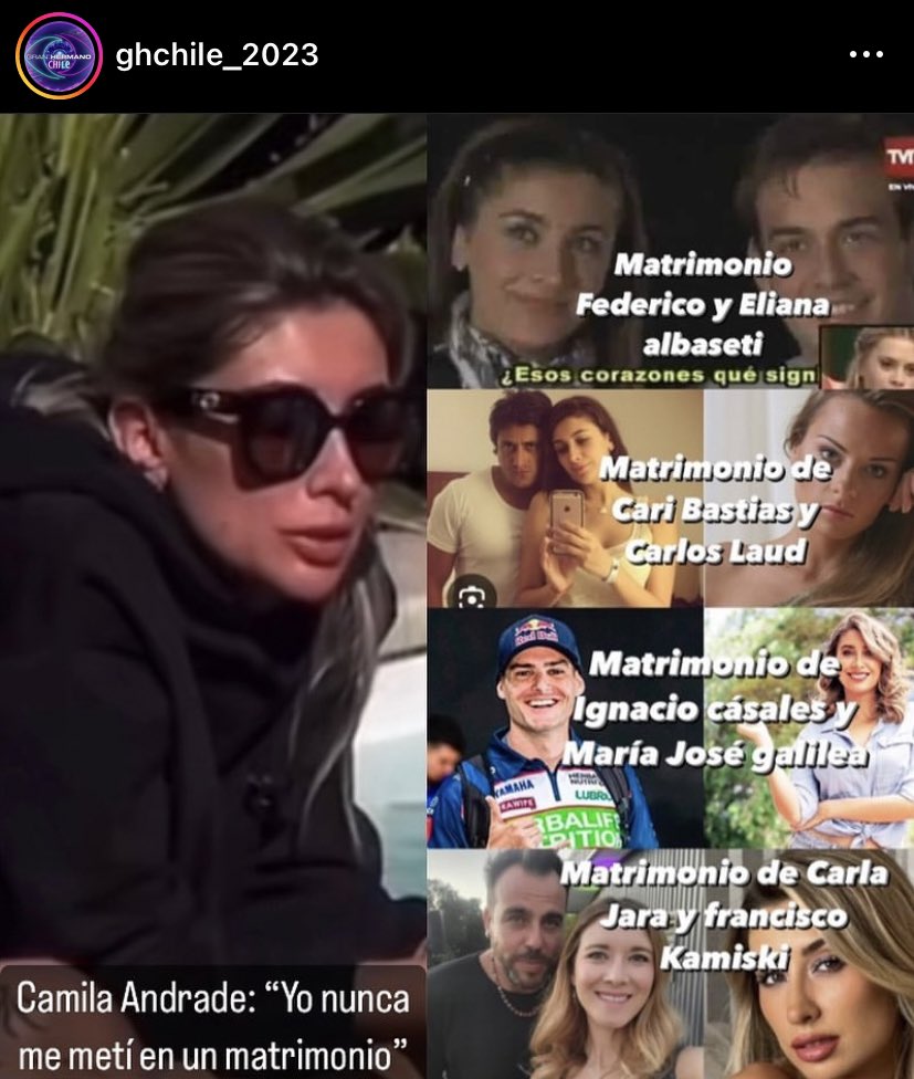 44_margarita's tweet photo. #GranHermanoCHV
#GranHermanoChile 
#GHChile 
Que lata que todos le compren su papel a la Andrade. No la juzgo porque el Kakamiski es el culpable 90% ,ella podría haber rechazado al feo kl .
Ella tiene un circulo vicioso en sus relaciones https://t.co/T7hSQb44YI