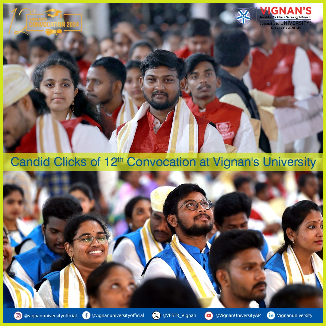 Vignan's University Official tweet media