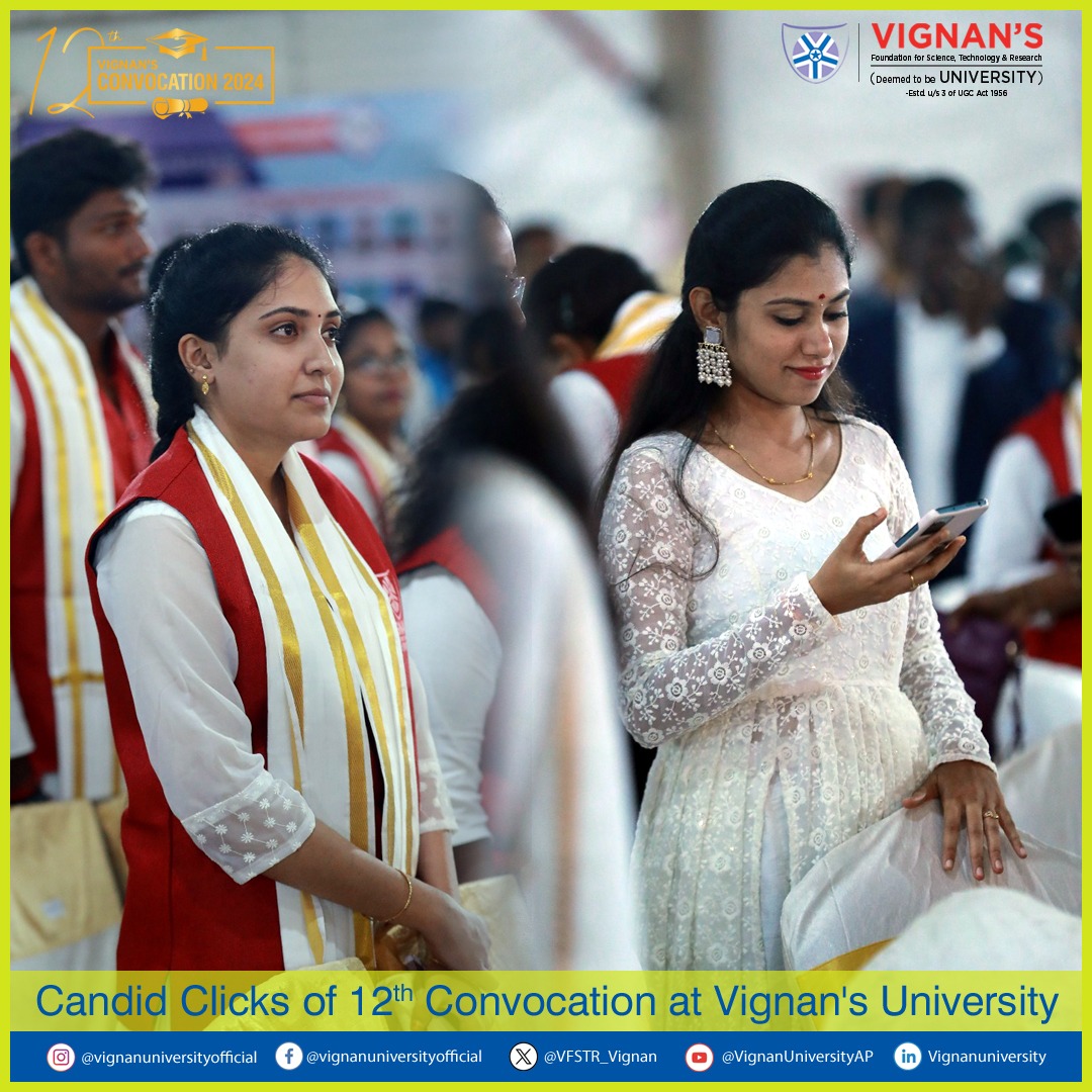 Vignan's University Official tweet media