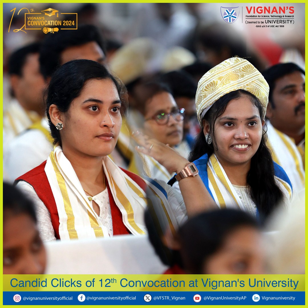 Vignan's University Official tweet media