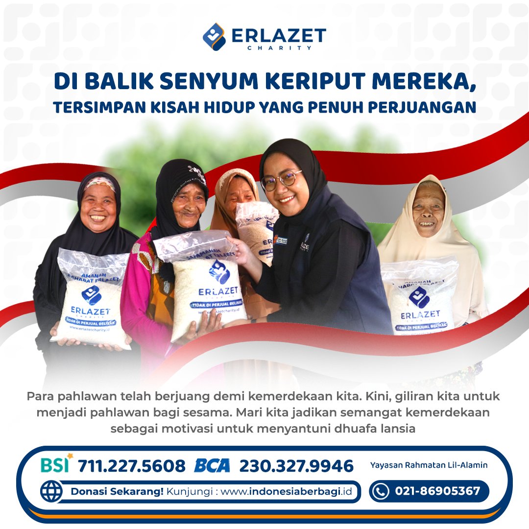 Pernahkah Sahabat Erlazet bertanya-tanya apa yang tersembunyi di balik senyum keriput mereka?
Di setiap garis wajah tersimpan kisah hidup penuh perjuangan dan keteguhan. Mari kita telusuri cerita di balik senyuman ini.