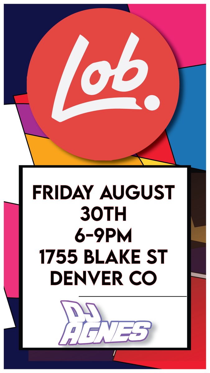 djagnes's tweet photo. Hey, Denver! 🎮✨ This Friday (8-30-24) from 6-9, I’m going to be at Lob to provide the sound! Come join me for a few rounds and let’s vibe together! Who’s in? Shout out to DJ Trizz for putting me on at this cool little spot. https://t.co/OtPVUIVbmJ