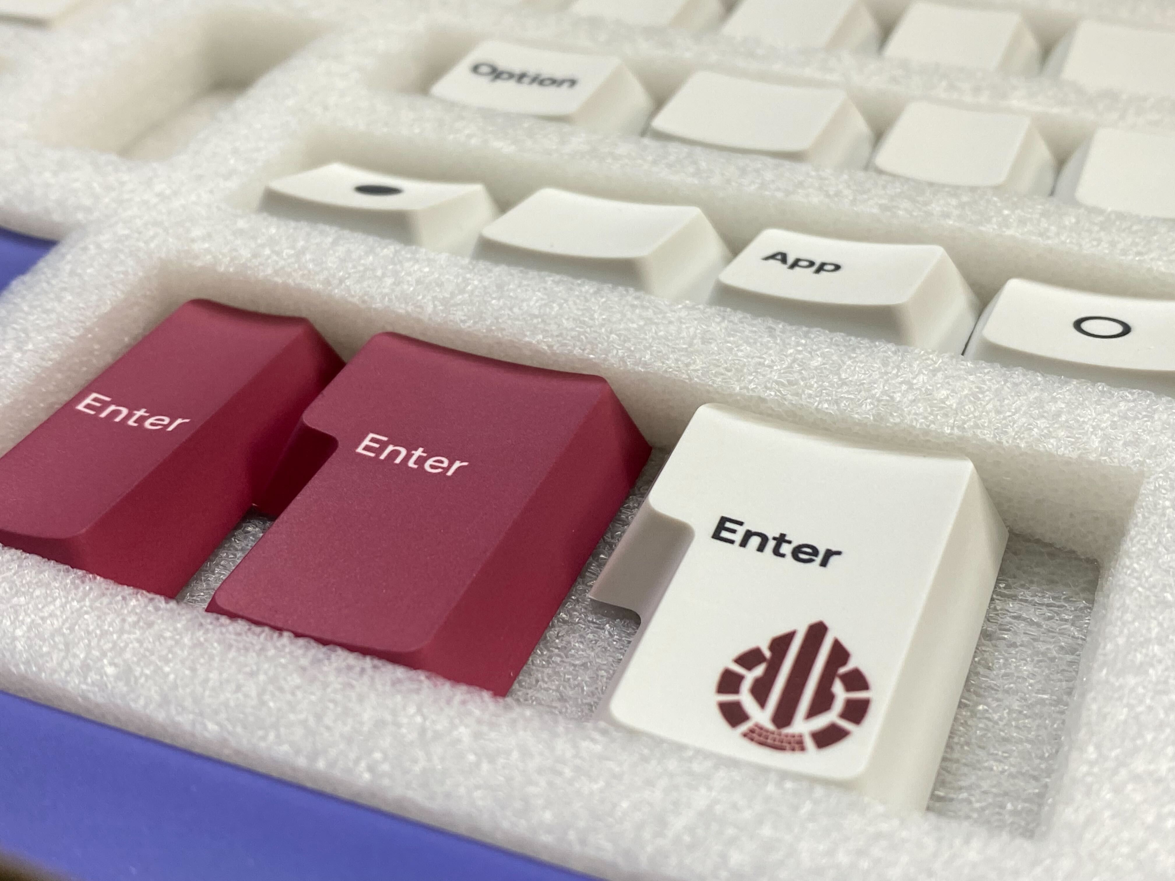 Acid Caps Standard キーキャップ Gray on White Acid Caps ”Standard”」Gray on White｜Keeb-On!
