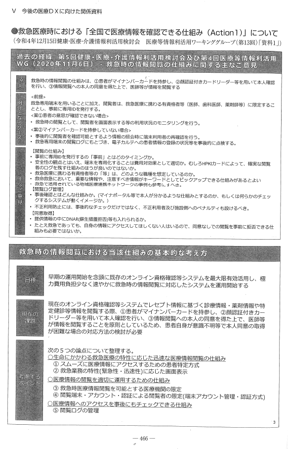 ika_kaishaku's tweet photo. /
📢 #救急医療 時における「#全国で医療情報を確認できる仕組み(#Action1)」~‼
\
📗『#医療DX の今後に向けて 電子処方箋・オンライン資格確認Q&A(令和5年4月版)
➡️https://t.co/zq5Z2kvwIQ
の466~471頁に「#医療等情報利活用ワーキンググループ(4年12月15日)」の資料を掲載
#オン資 https://t.co/I7GRDZYYHt