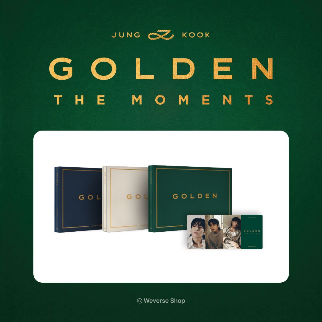 JUNGKOOK GOLDEN weverse 期間限定特典 Weverse Shop on X: 