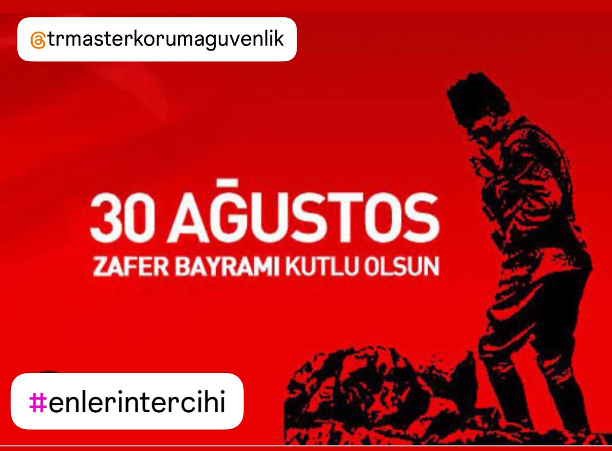 trmasterguv's tweet photo. #30AgustosZaferBayrami 🇹🇷🇹🇷🇹🇷🇹🇷🇹🇷 https://t.co/qRn9mTR2J3