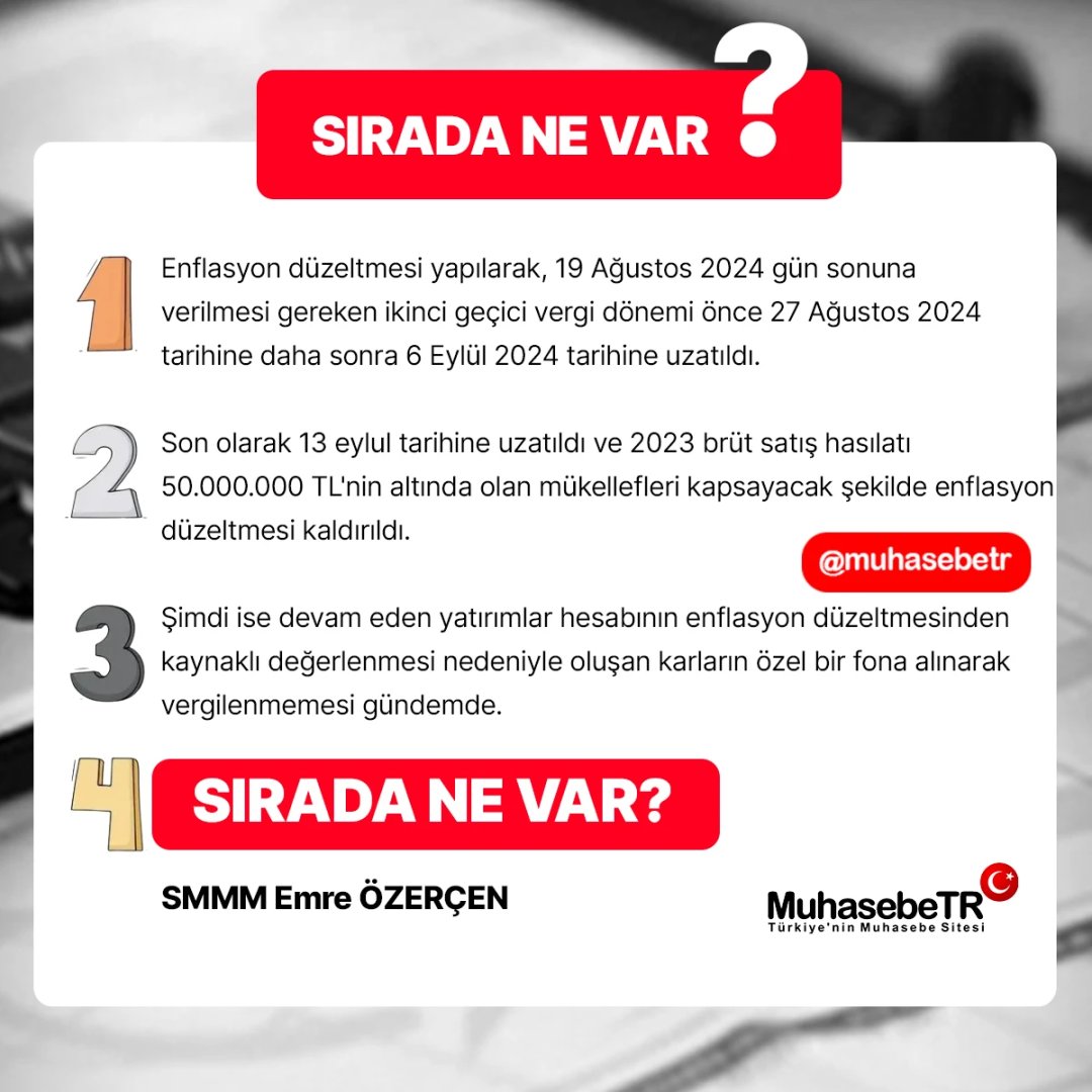 muhasebetrcom's tweet photo. SIRADA NE VAR? https://t.co/BpDInhsxeg