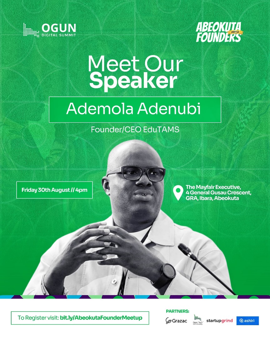 Ademola ADENUBI, Ph.D (@aadenubi) on Twitter photo 