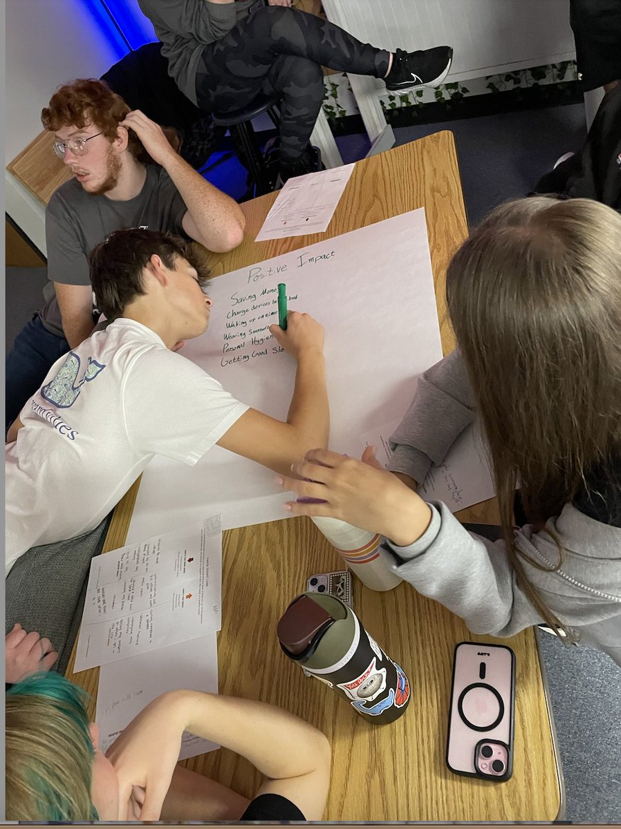 GulleyEnglish's tweet photo. Loved seeing our RISE Advisory teachers and students engaging with our very first Leader In Me lessons. Students identified their positive and negative habits and discussed how to adopt new positive habits. 

Can't wait to see more meaningful conversations! #BVUEdAdmin https://t.co/ZsCwmtpn00