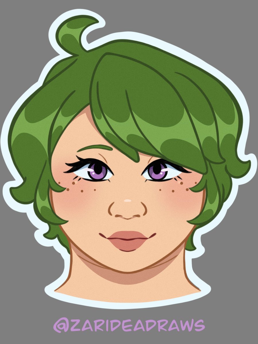 ZarideaDraws's tweet photo. Fixed her proportions and am so excited to share! 

This is Calliope, my Fields of Mistria OC! I'm still working on a full body ref as well as designing outfits for all seasons ☺️ https://t.co/Is6AtvNbQ4