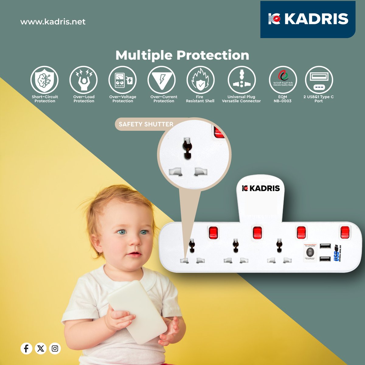 Kadrisae's tweet photo. Triple the power, triple the possibilities! Keep all your devices charged and readyβanytime, anywhere.
#PowerHub #StayConnected #ChargeSmart #TechConvenience #AllInOne #Kadris https://t.co/9CT8MQoAAA