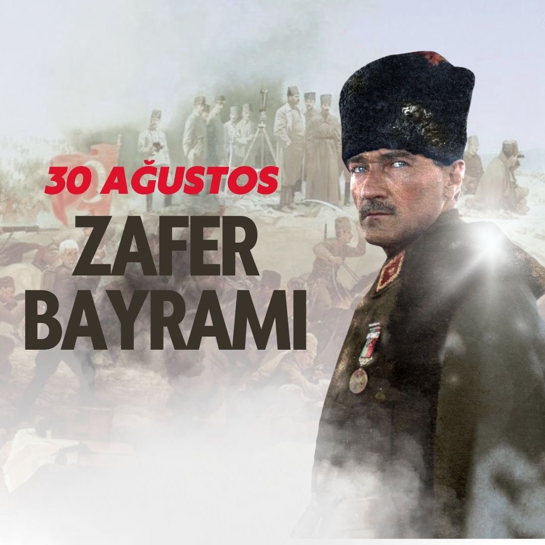 İstiklal yolunda inanç ve cesaretle tarih yazan başta Gazi Mustafa Kemal Atatürk olmak üzere Kurtuluş Savaşımızın tüm kahramanlarını saygı ve rahmetle anıyorum. 
30 Ağustos Zafer Bayramımız kutlu olsun. #30Ağustos 🇹🇷