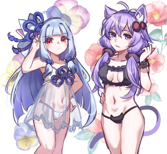葵とゆかりのランジェリー 
