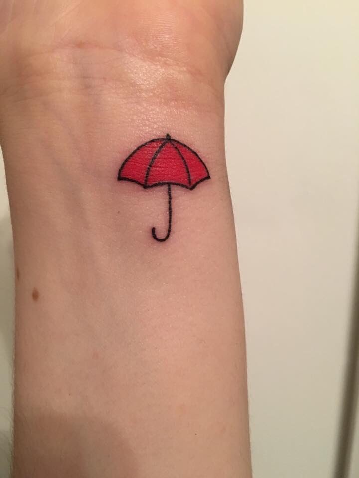 respectqld's tweet photo. The red umbrella is a symbol for s*x w*rkers' rights around the world. 

Show us your red umbrella tattoos! 🌂❤️ https://t.co/ccJdf7qASU