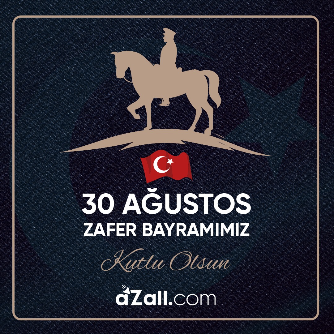 Türk Milleti'nin en büyük kahramanlık destanlarından 30 Ağustos Zafer Bayramı'mız Kutlu Olsun! 🇹🇷