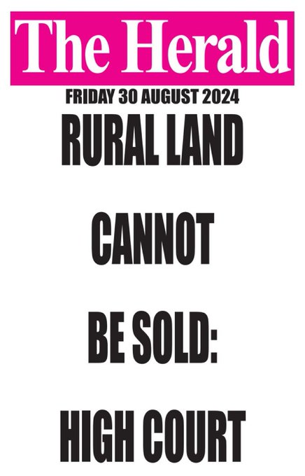 zanupf_patriots's tweet photo. Rural land cannot be sold...do not buy rural land‼️ https://t.co/DNkpNTxSBd