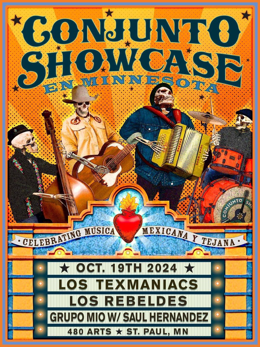 Luke_Cardona's tweet photo. Support #Conjunto and #Tejano music in Minnesota on October 19! https://t.co/KThGWoZfZL