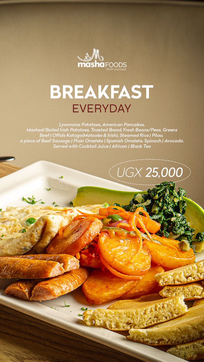 Everyday nourishment.🥞☕️

Don’t skip the most important meal of the day! 

Check out our menu: linktr.ee/mashafoodsug