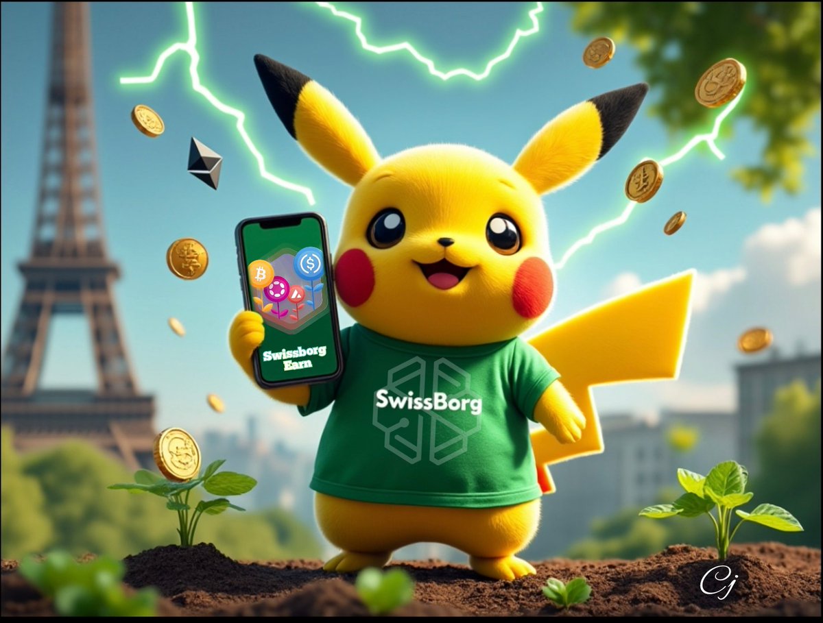 hyjazzz's tweet image. 🚨 Exclusif  !!!! 

🚀 #Pikachu découvre le pouvoir du #SwissBorgEarn à Paris ! ⚡💶
Avec #SwissBorg, les #cryptos comme #ETH, #SOL et #USDC pleuvent du ciel ! 🌧️💧
Rejoignez la révolution et faites pousser votre portefeuille comme jamais. 🌱📈
#CryptoParis #EiffelTowerMagic