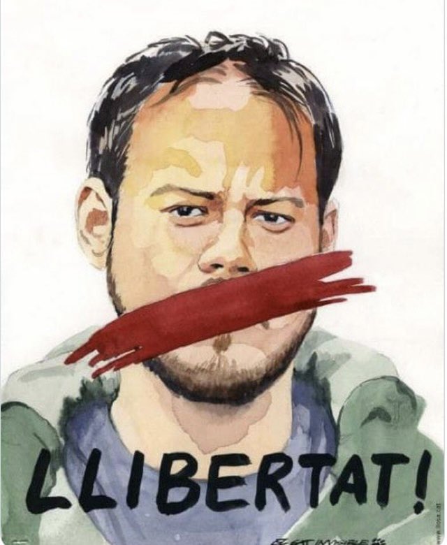 El Emérit sense jutjar
Rato lliure per edad avançada 
Barcenas amb permisos 
La infanta que no sabia res 
M.Rajoy que ningú sap qui és
Zaplana de rosetes per malatia terminal
El señor X en el iot 
El “pequeño” Nivolàs lliure 
….
Pablo Hasel 1286 a presó 
Uns van enfonsar el país