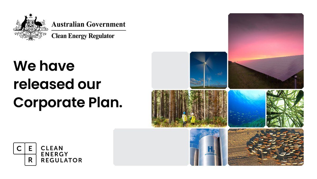 We have released our Corporate Plan. 

The plan outlines how we are meeting our purpose to accelerate carbon abatement for Australia. 

Read it here 👉 bit.ly/3XiWq87