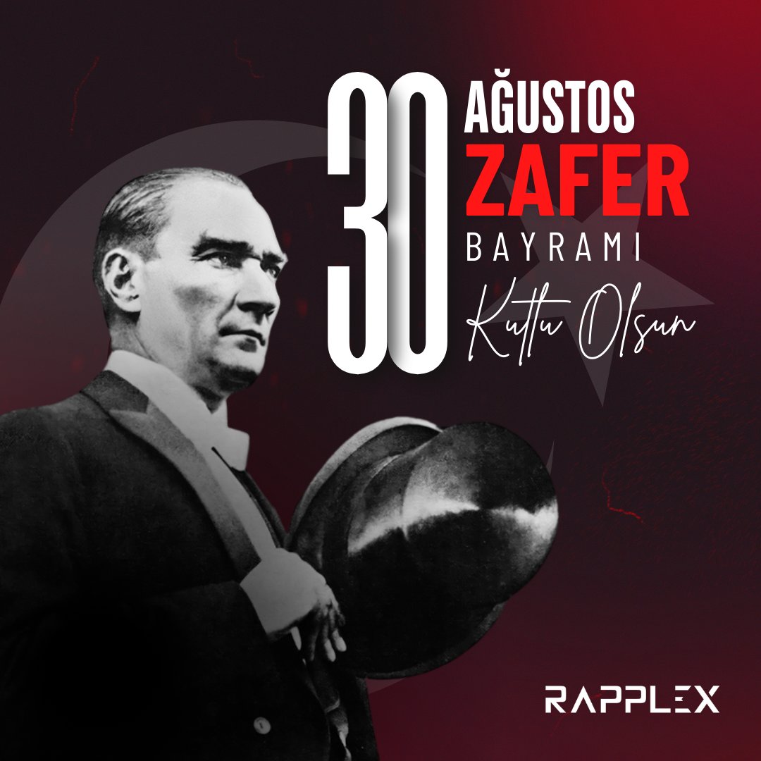 RapplexOfficial's tweet photo. 🇹🇷30 Ağustos Zafer Bayramımız Kutlu Olsun.

#ZaferBayramı #sibergüvenlik #pentest #network #30AgustosZaferBayramı https://t.co/juEXOs1tzm