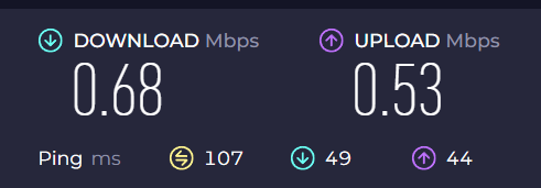 Timo_the_Savage's tweet photo. @chandie_savage @catfightphenom Dial up was 56k - this is TECHNICALLY like 680k so it IS faster 🤓 https://t.co/AbEZrnx6y8