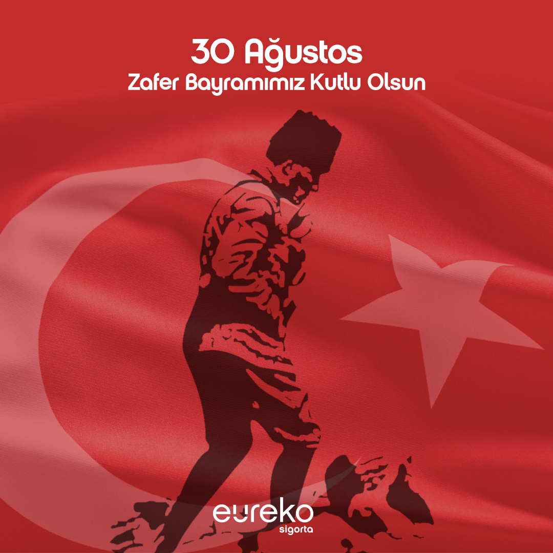 30 Ağustos Zafer Bayramımız Kutlu Olsun!

Büyük zaferin 102. yılında, Ulu Önderimiz Mustafa Kemal Atatürk'ü ve Kurtuluş Savaşı kahramanlarımızı minnet ve saygı ile anıyoruz.

#30AğustosZaferBayramı