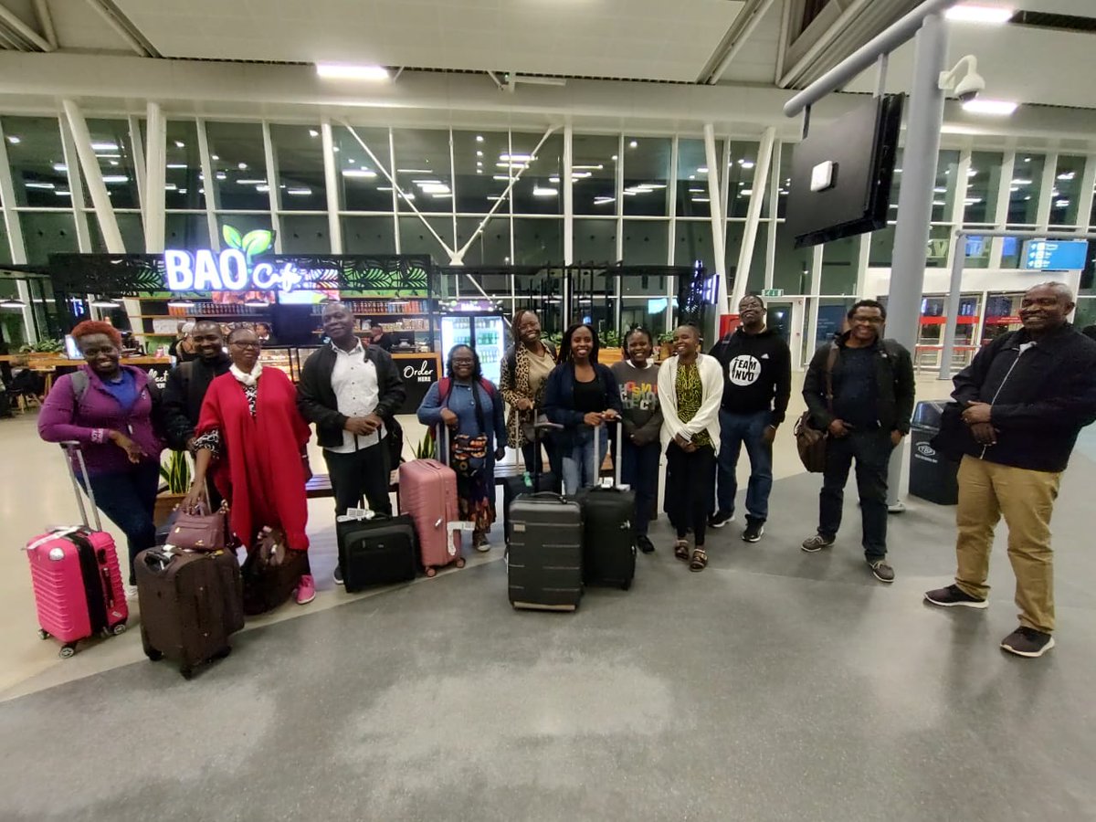 Daystar University (@daystaruni) on Twitter photo A section of over 20 faculty and students of the School of Communication arriving at the Julius Nyerere International Airport for the East Africa Communication Association Conference.
#FormNiDaystar <a href="/Obonyolevi/">Levi Obonyo</a> <a href="/Radoli/">Dr. Lydia Radoli</a> A section of over 20 faculty and students of the School of Communication arriving at the Julius Nyerere International Airport for the East Africa Communication Association Conference.
#FormNiDaystar <a href="/Obonyolevi/">Levi Obonyo</a> <a href="/Radoli/">Dr. Lydia Radoli</a>