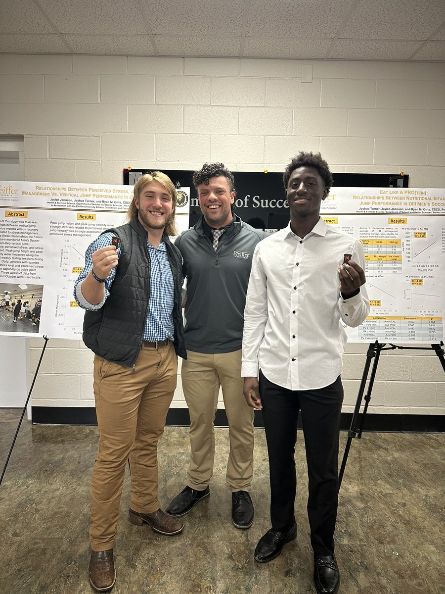 JTurnerExRx's tweet photo. VBT and Player Load Management in DIII MSOC?

- VBT Metrics by @enodesports 📊
- Analysis of self-reported macro intake, hydration, sleep and stress management 😴
- Performance and injury prevention factors 🔄

Falcon CLAWS (Competitive &amp; Lifestyle Athlete Wellness Support) F23 https://t.co/iri8Sc4AcO