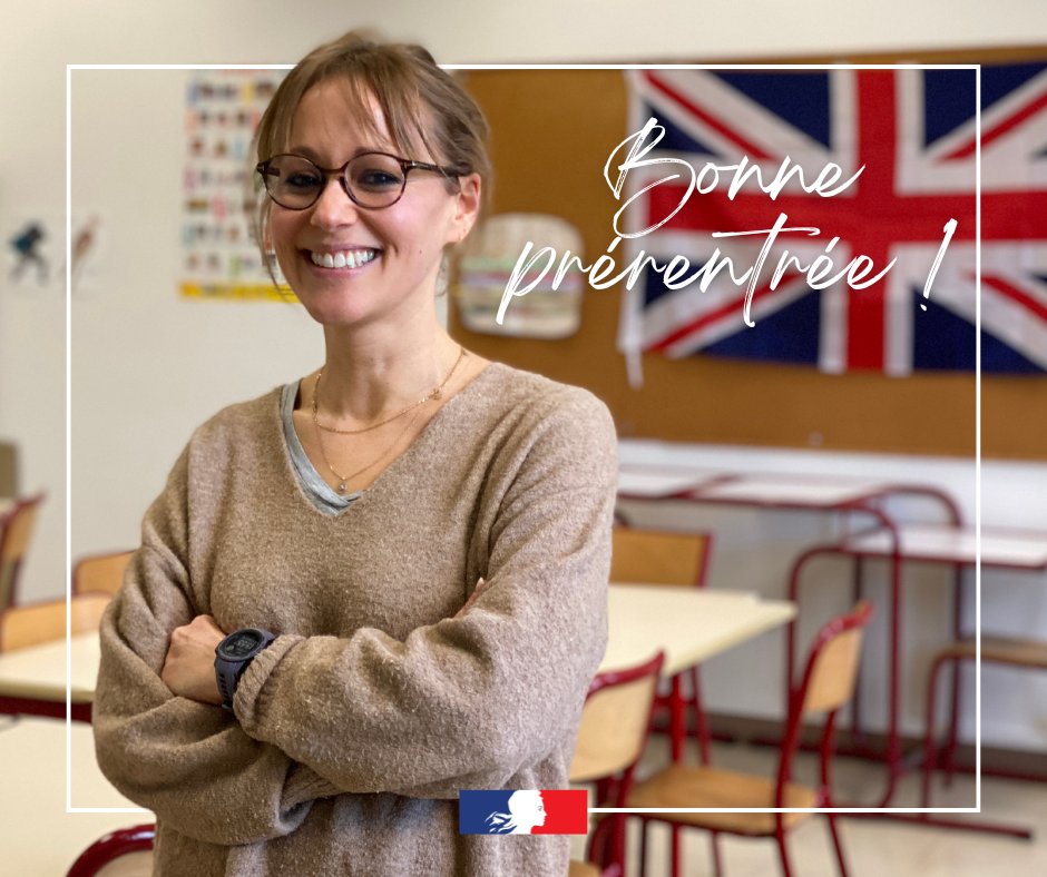 ✏ Nous souhaitons une bonne prérentrée à nos 36 000 enseignants et personnels administratifs !
Que cette nouvelle année scolaire soit pour vous synonyme d'épanouissement professionnel ✨