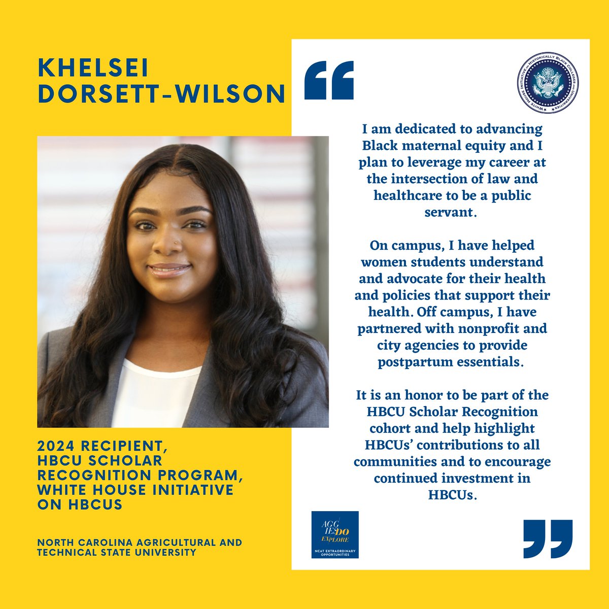 NCAT Extraordinary Opportunities tweet media