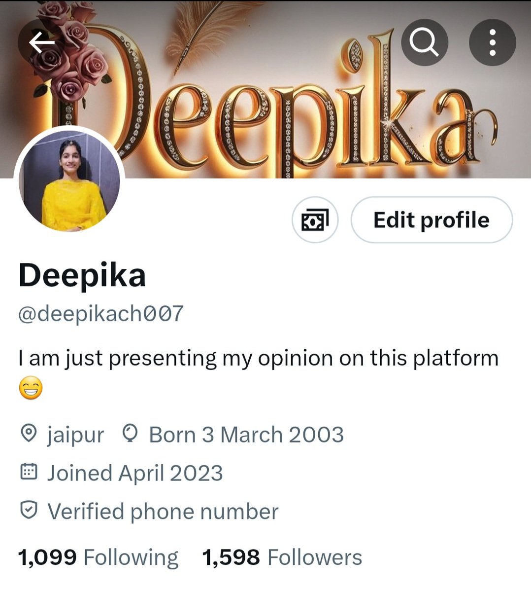 Deepika tweet media