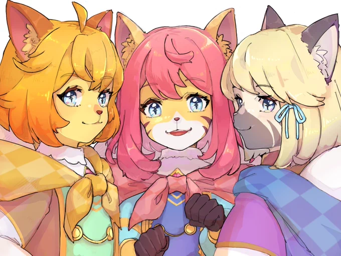 聖剣VoMのねこちゃん三姉妹かわいいね～～～にゃ～～～～