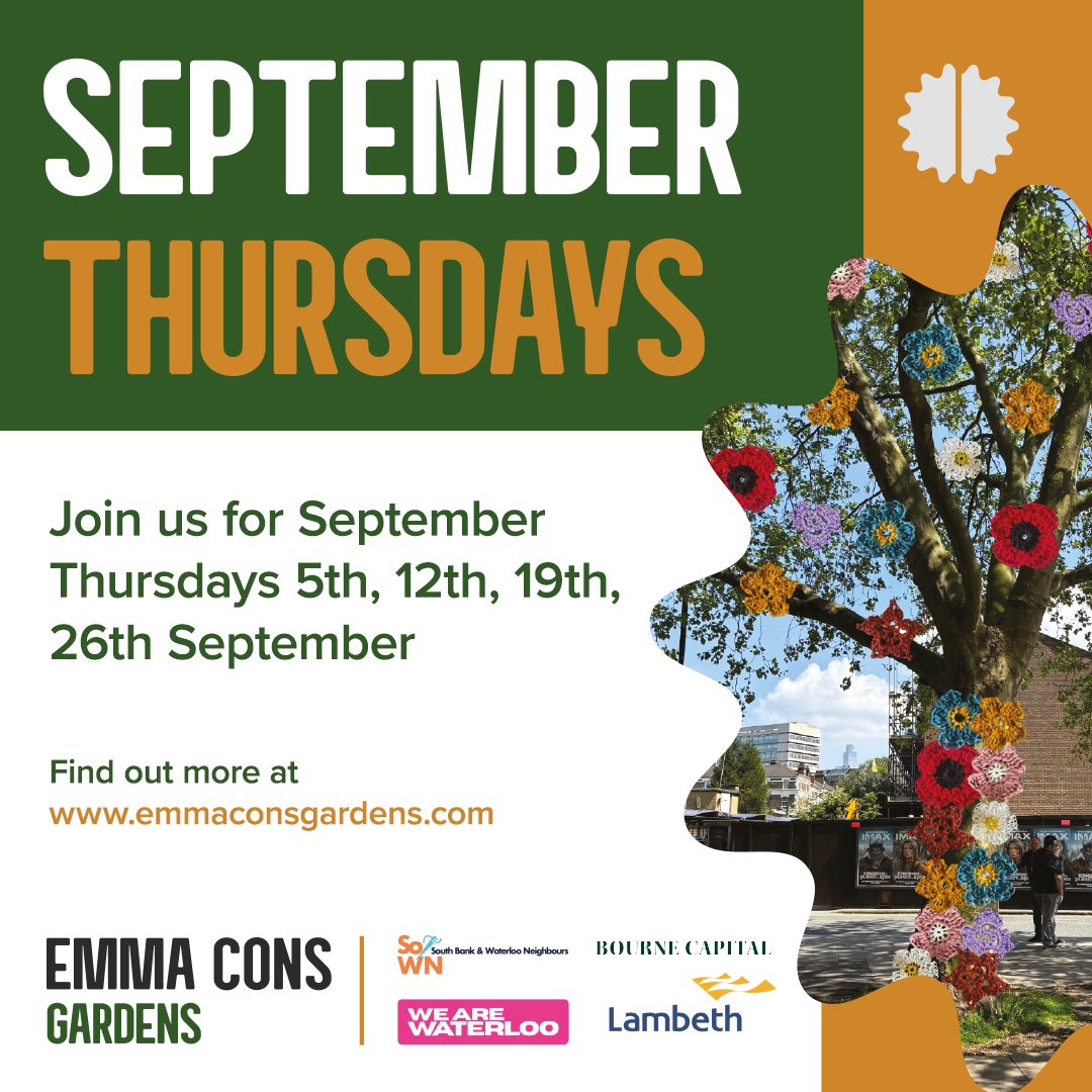 EmmaConsGardens's tweet photo. We are so excited about what happening on the gardens in September  watch this space !! https://t.co/73cT1JKUal