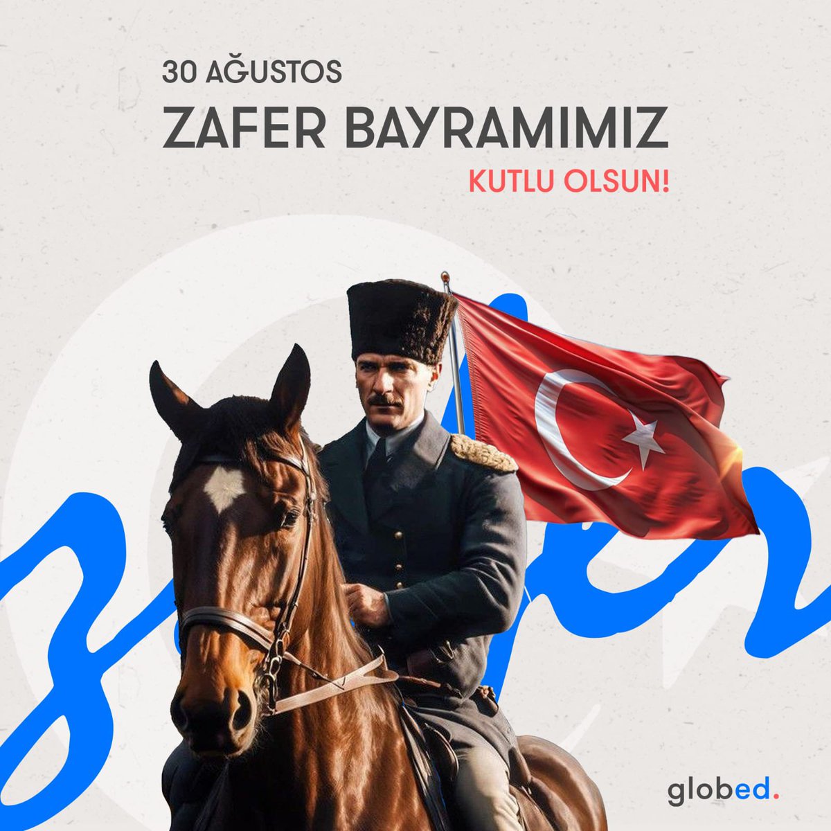 30 Ağustos Zafer Bayramımız kutlu olsun! 🇹🇷
#30Ağustos #ZaferBayramı