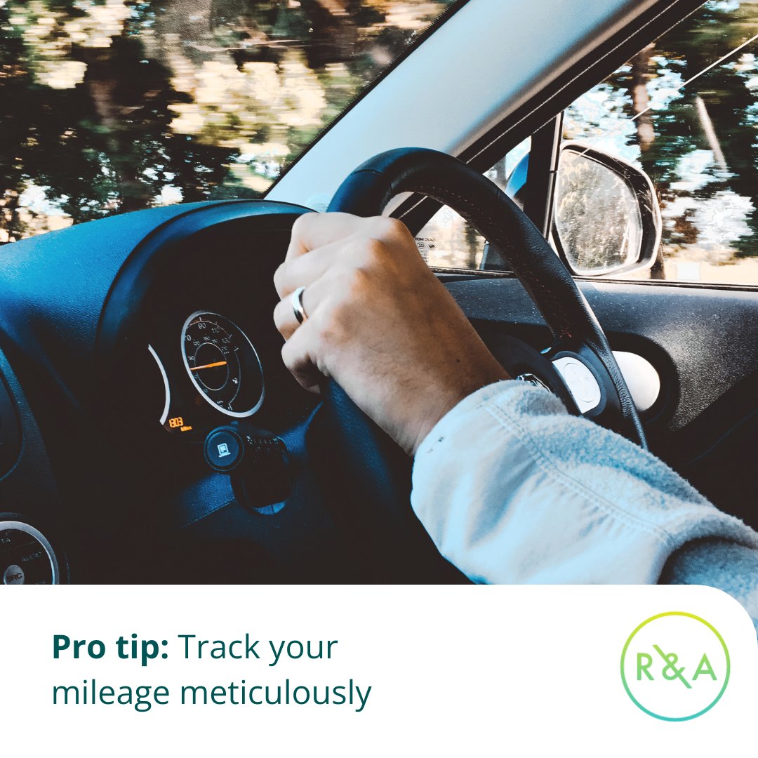 Rae_Associates's tweet photo. Tax tip: Record your mileage 🚗💨

For any business-related driving, be sure to document your trips meticulously. This helps you maximise your tax deductions for vehicle expenses.

Come and see what other insights we have to offer: https://t.co/2rXViNrphN https://t.co/sAujjmTa1g