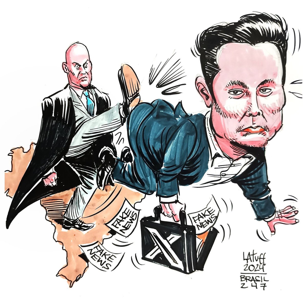 fer_bononi's tweet photo. @elonmusk Respect Brazil, weirdo! https://t.co/q2d1xpeMoQ