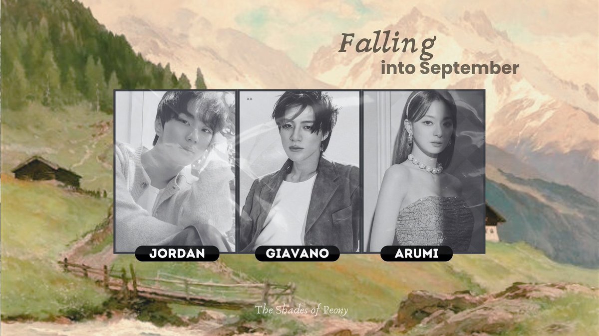 ㅤ ㅤ
Fallen leaves on the ground are the golden song of immortal creativity,
𝗙𝗮𝗹𝗹𝗶𝗻𝗴 𝗶𝗻𝘁𝗼 𝗦𝗲𝗽𝘁𝗲𝗺𝗯𝗲𝗿.

We inform you if The Shades of Peony opened the schedule date!

𓍯𓂃