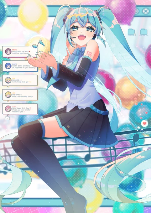 Happy Birthday MIKU#初音ミク #初音ミク誕生祭2024 #初音ミク生誕祭2024 
