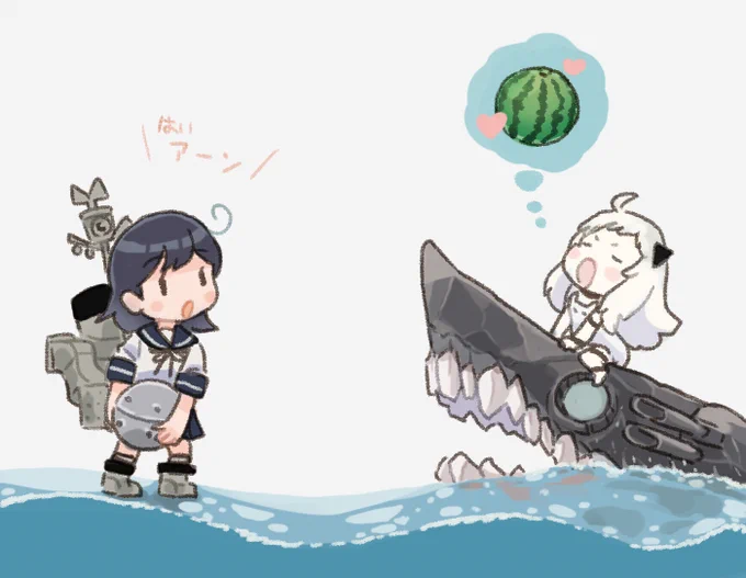 餌付け作戦 