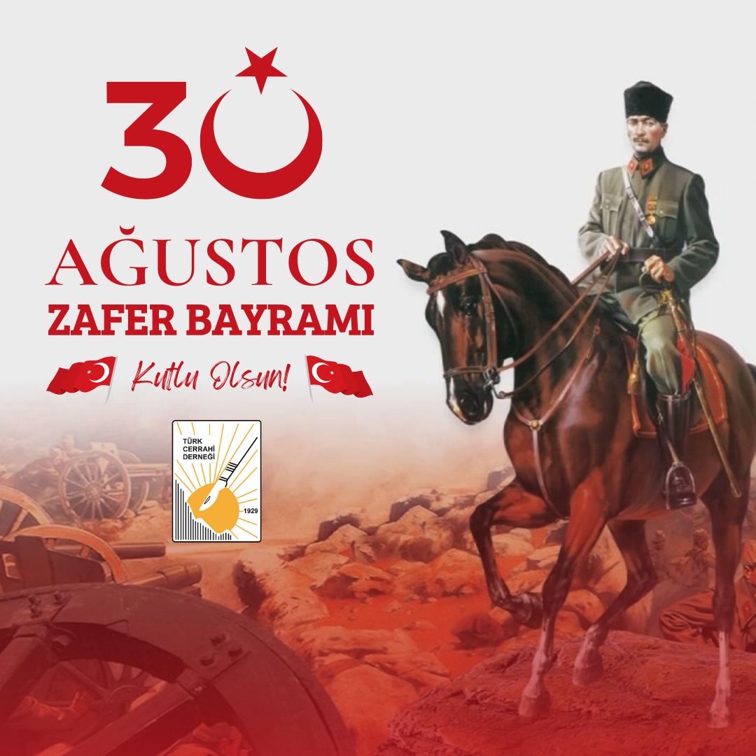 CerrahiTurk's tweet photo. Büyük Taarruz ve Başkomutanlık Meydan Muharebesi’nin zaferle sonuçlandığı bu anlamlı günde, başta Gazi Mustafa Kemal Atatürk olmak üzere, bağımsızlık mücadelesinde emeği geçen tüm kahramanlarımızı minnet ve şükranla anıyoruz.
Zafer Bayramımız kutlu olsun!
#30AgustosZaferBayramı https://t.co/wiYrNBK0NN