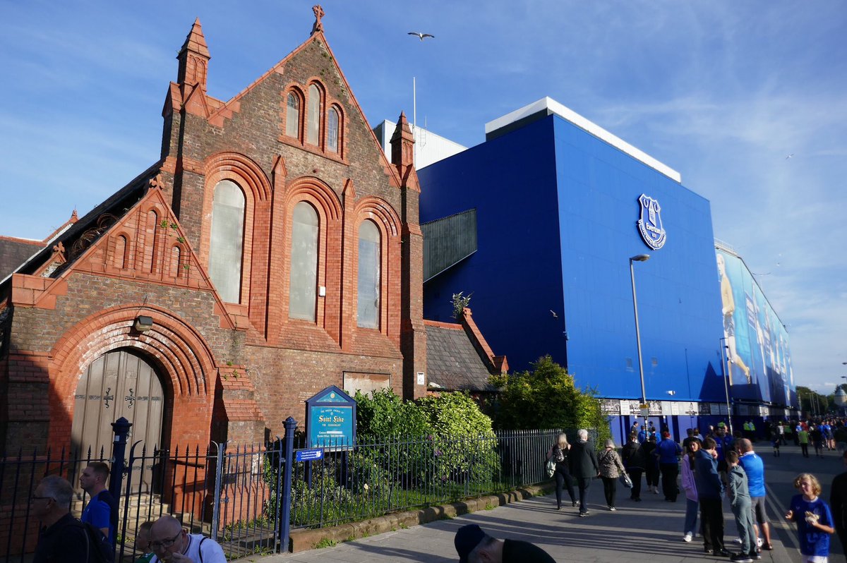 EvertonHeritage's tweet photo. Tomorrow, from midday to 2:30, we’ll be open at St Luke’s with our displays of shirts etc. &amp; a wonderful array of stalls. It’s also a day on which we’ll remember the huge contribution of Kevin Campbell to our club. 
https://t.co/n2D2gbFXsP https://t.co/IgKvuGZFeh