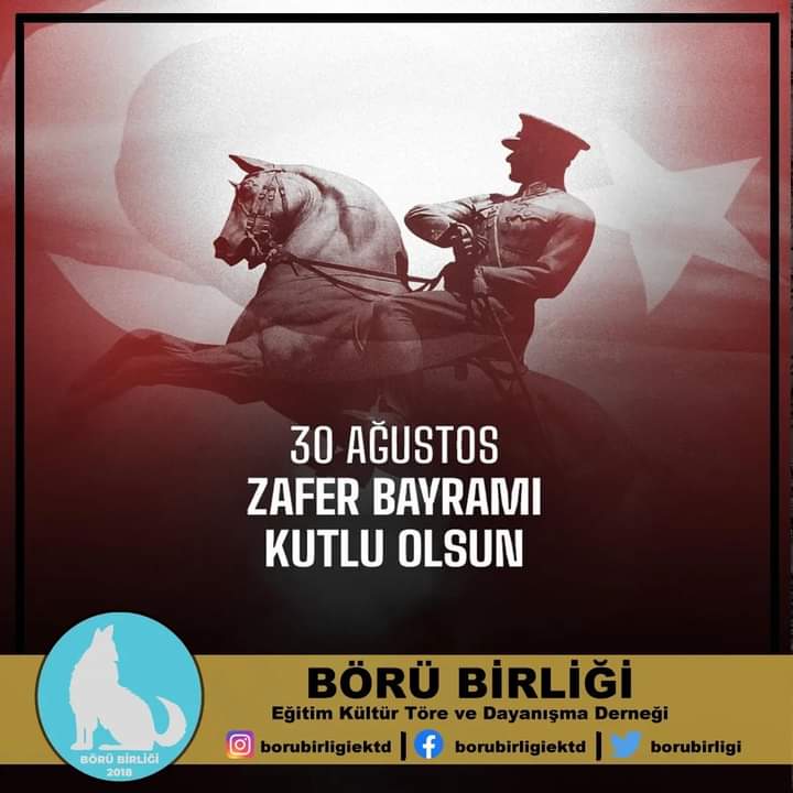 turkcunefer1944's tweet photo. “Saygı olsun bu çelik atlıların göktuğuna,
Tuğu kaldırmış olan orduların başbuğuna!”
30 AĞUSTOS ZAFER BAYRAMIMIZ KUT BOLSUN!
TANRI TŪRK'Ū KORUSUN!
MINNETTARIZ! https://t.co/5IAqDXqJcg