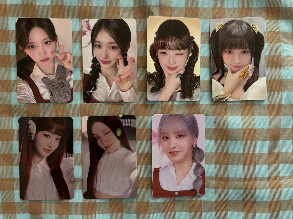 IZONE_ryokucha's tweet photo. 🐶交換🐶 IVE

　求 ▶︎ ユジン
　譲 ▶︎ イソ・リズ・レイ・ウォニョン・ガウル

お気軽にお声がけください🙌
郵送交換でもOK
4日現地での交換も可能です！
よろしくお願いいたします🙇 https://t.co/UksaIK1yEL